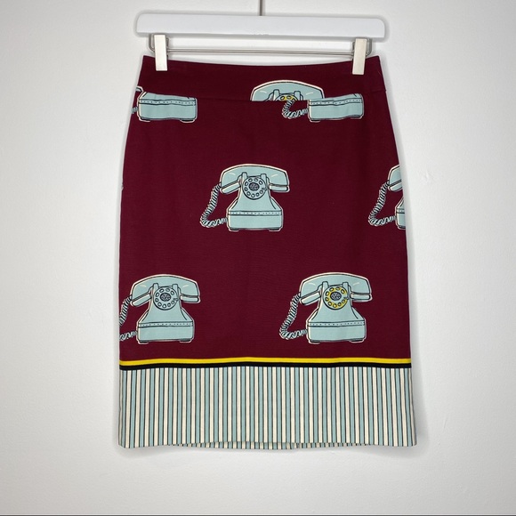 Anthropologie Maeve Clementina Skirt Telephone | 0 - Picture 2 of 7